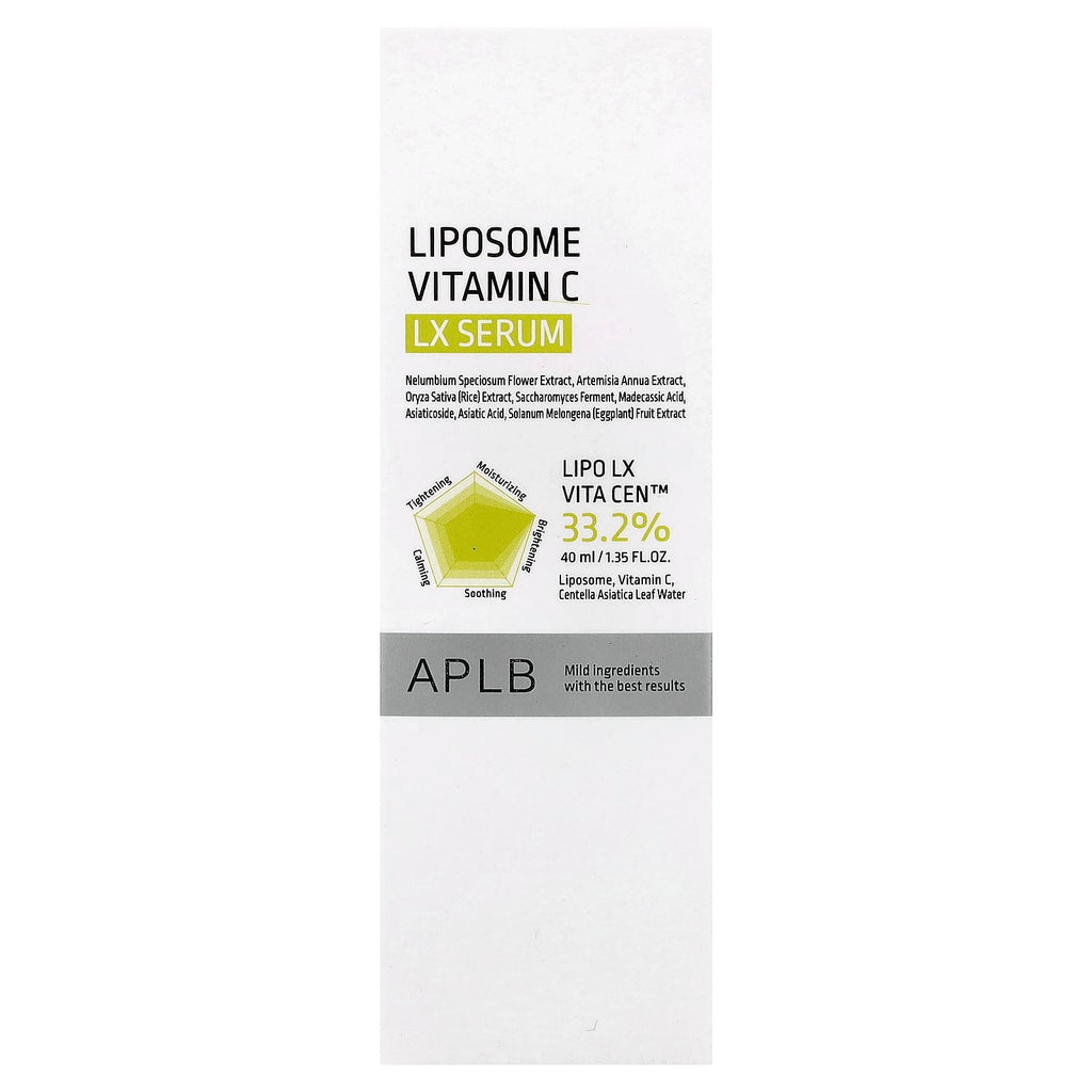 APLB, Liposomal Vitamin C LX Serum , 1.35 fl oz (40 ml)