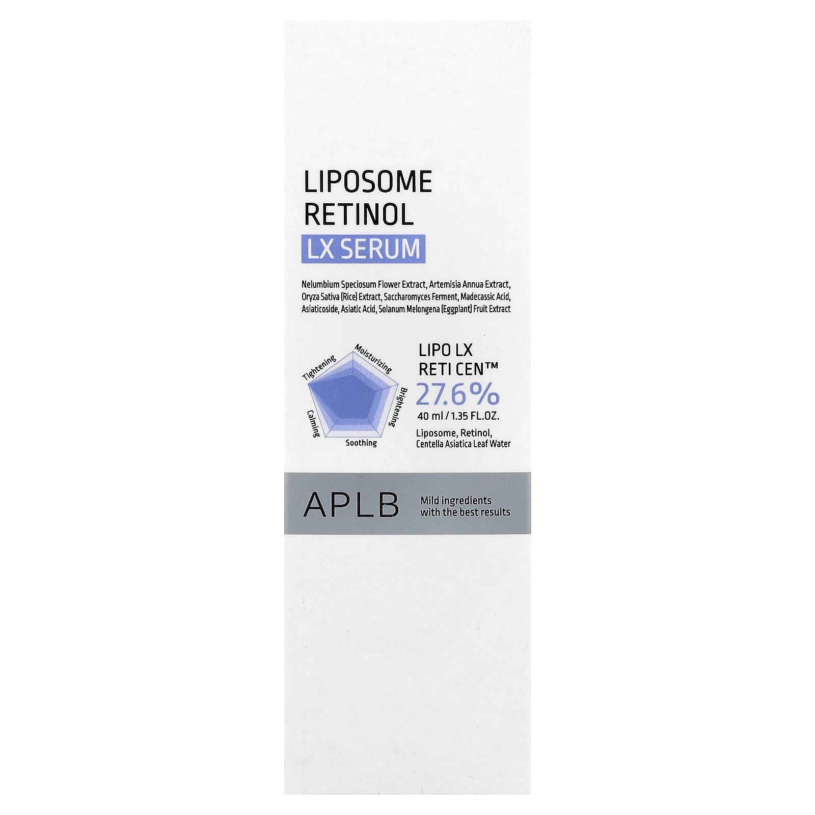 APLB, Liposomal Retinol LX Serum , 1.35 fl oz (40 ml)