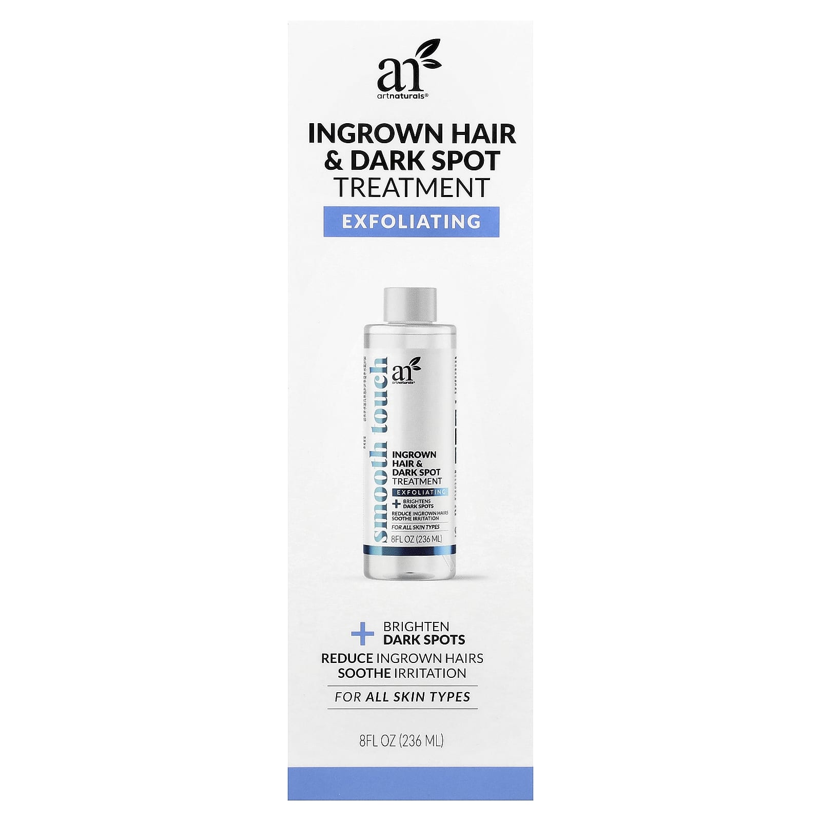 artnaturals, Ingrown Hair & Dark Spot Treatment, For All Skin Types, 8 fl oz (236 ml)