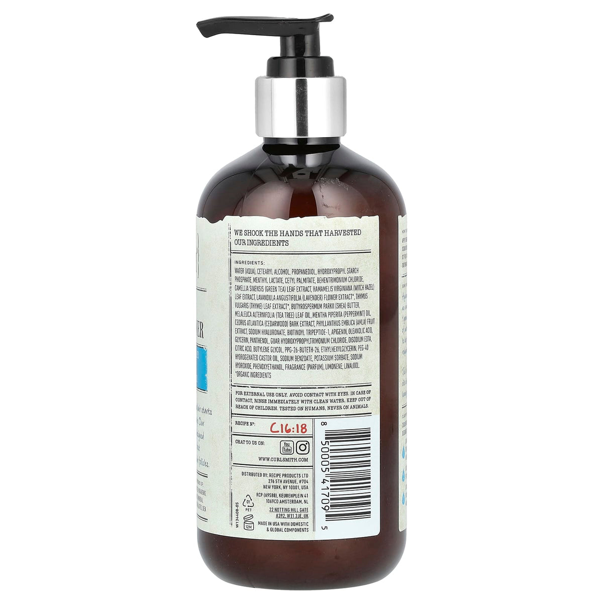 Curlsmith, Post-Wash Calming Conditioner, For All Hair and Scalp Types, 12 fl oz (355 ml)