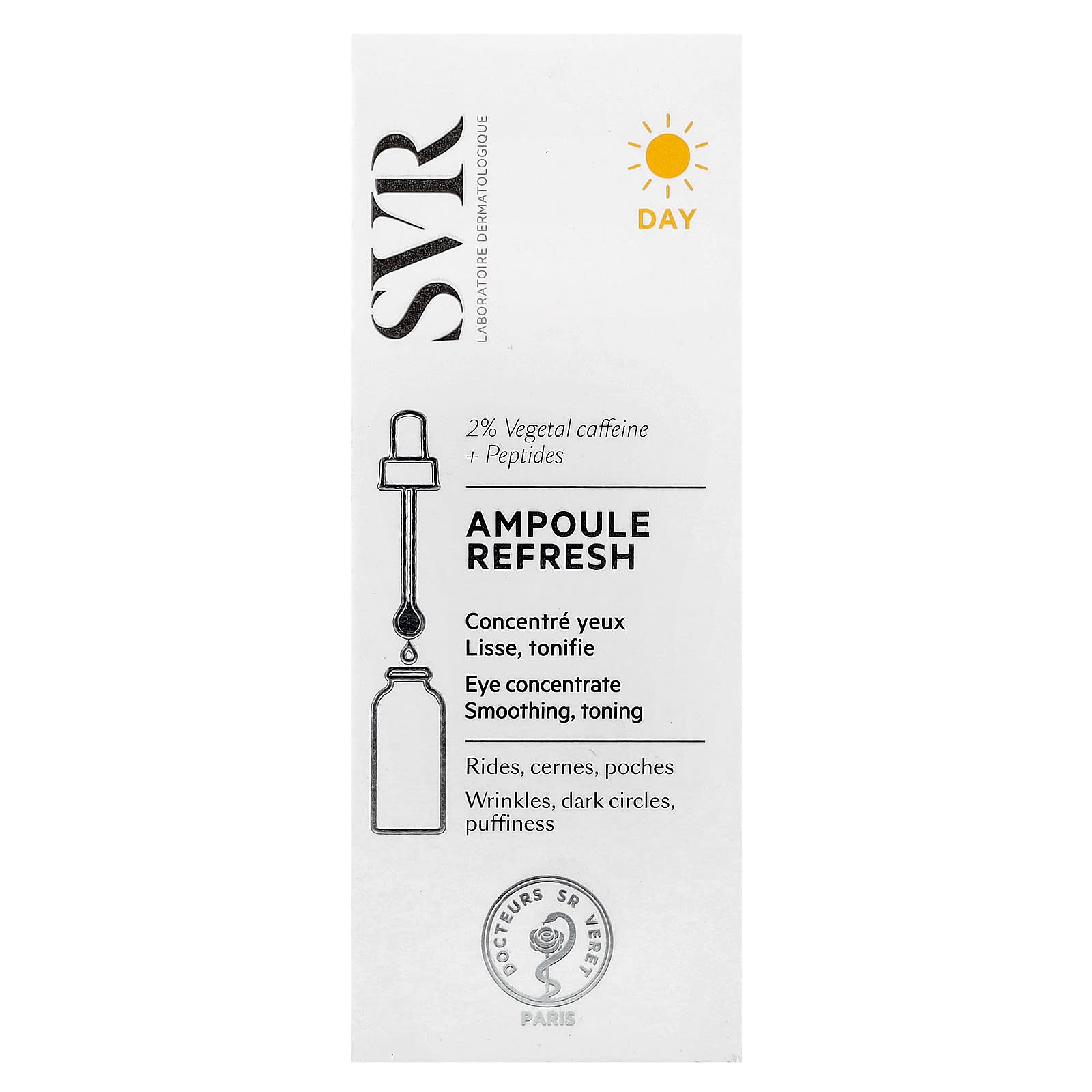 SVR, Ampoule Refresh, Day , 0.51 fl oz (15 ml)