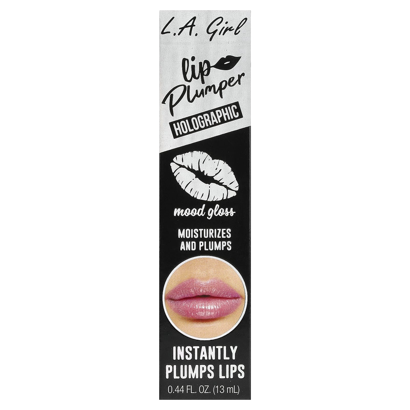 L.A. Girl, Lip Plumper, Mood Gloss, GLP529 Holographic, 0.44 fl oz (13 ml)