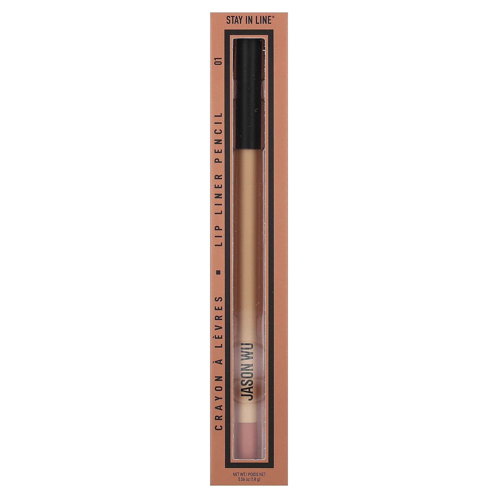 Jason Wu, Stay In Line®, Lip Liner Pencil, 01 Adored, 0.06 oz (1.8 g)