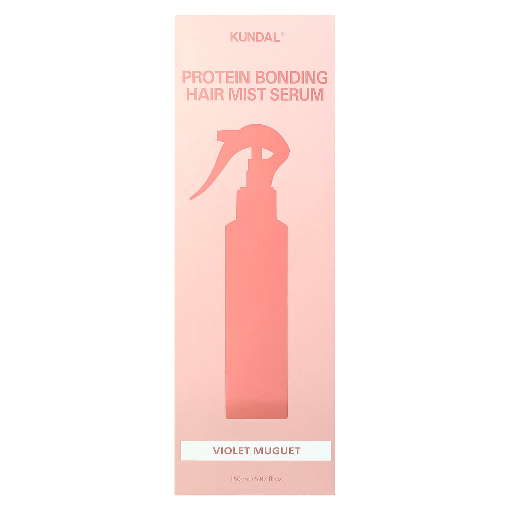 Kundal, Protein Bonding Hair Mist Serum, For Damaged Hair, Violet Muguet, 5.07 fl oz (150 ml)