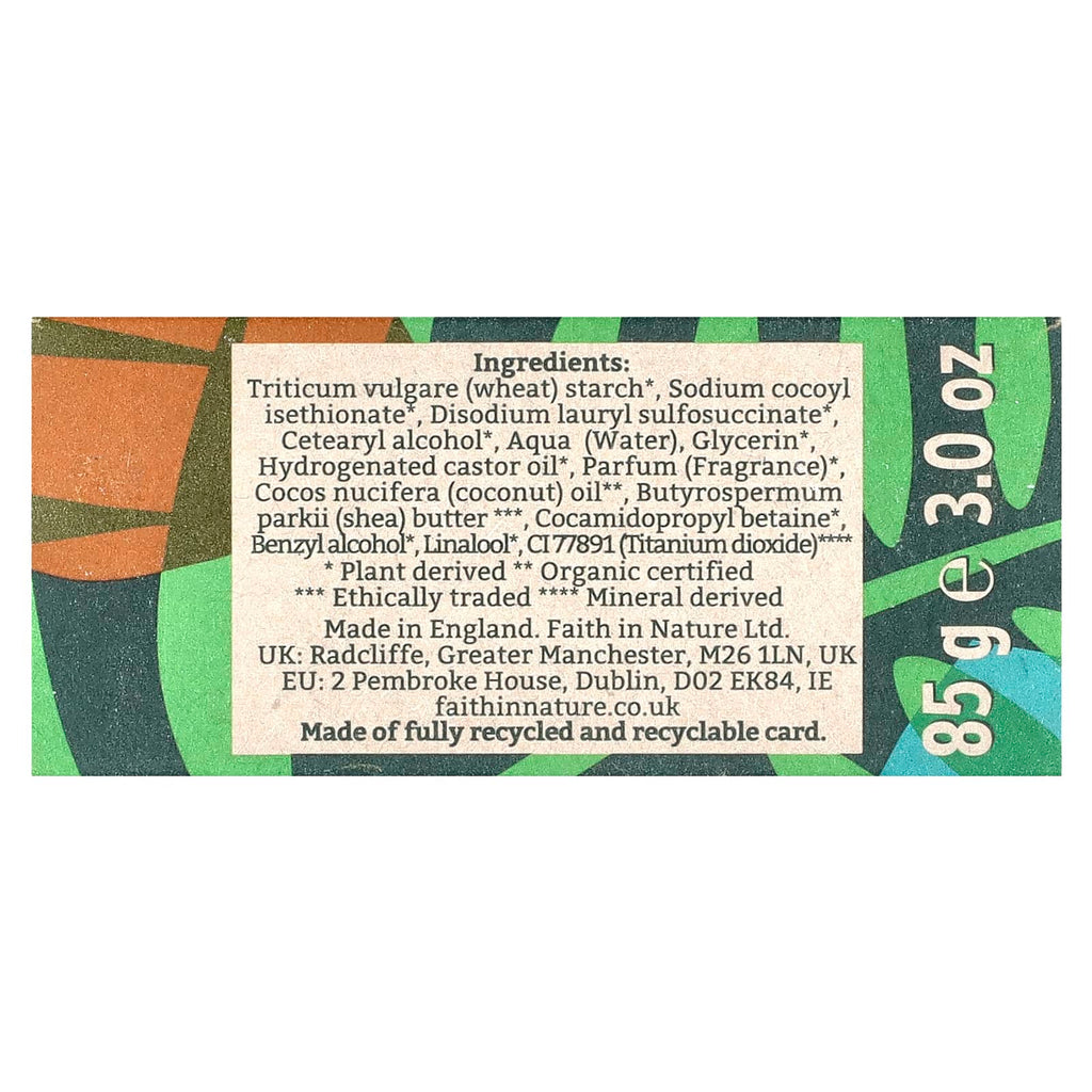 Faith in Nature, Shampoo Bar, Coconut & Shea Butter, 3 oz (85 g)