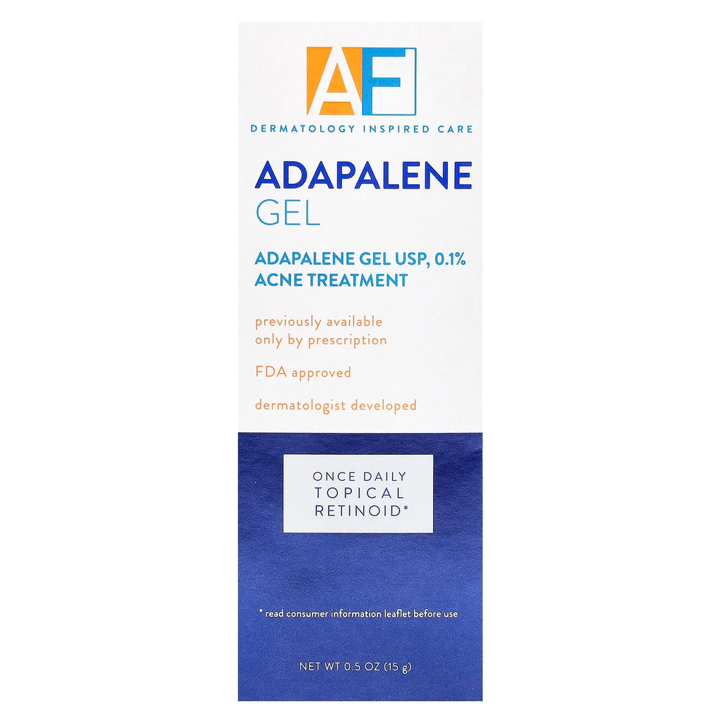 ACNE FREE, Adapalene Gel USP, 0.1%, Acne Treatment , 0.5 oz (15 g)