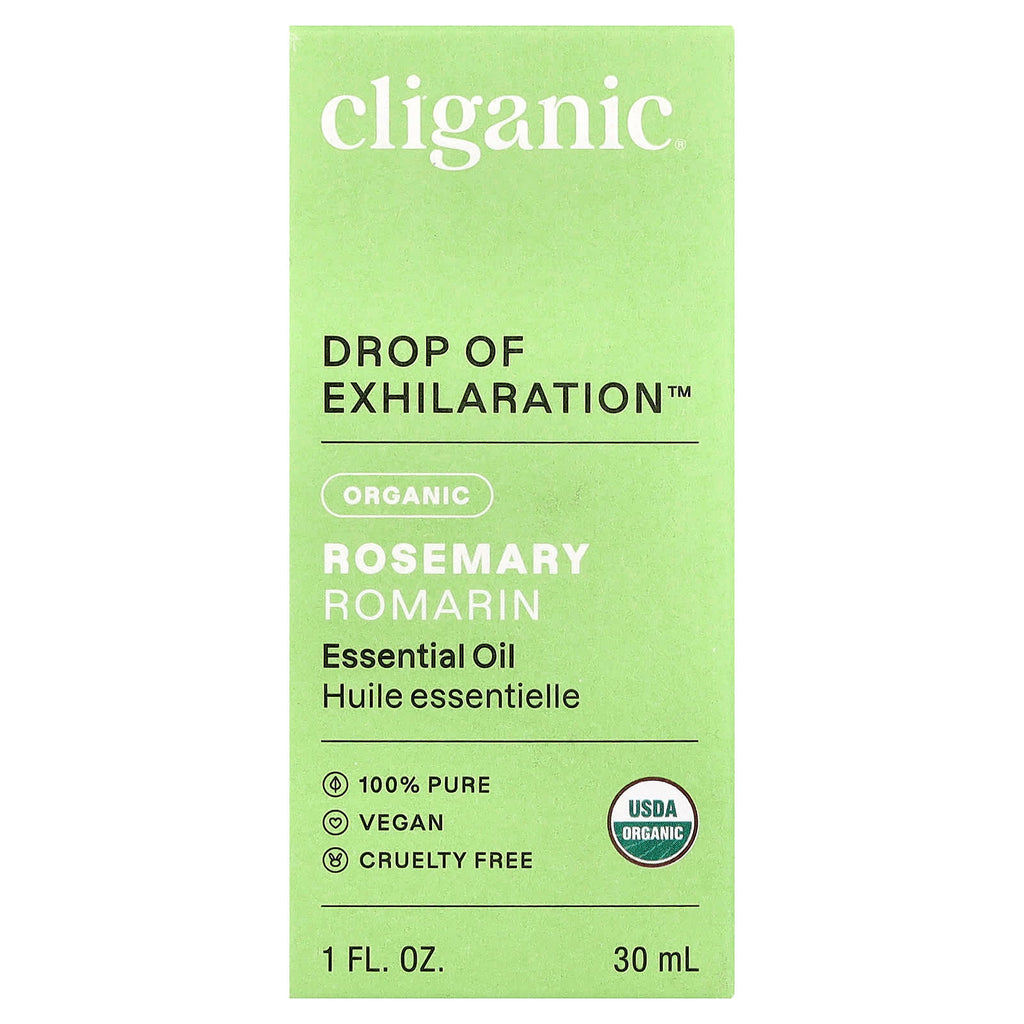 Cliganic, Organic Rosemary Essential Oil, 1 fl oz (30 ml)