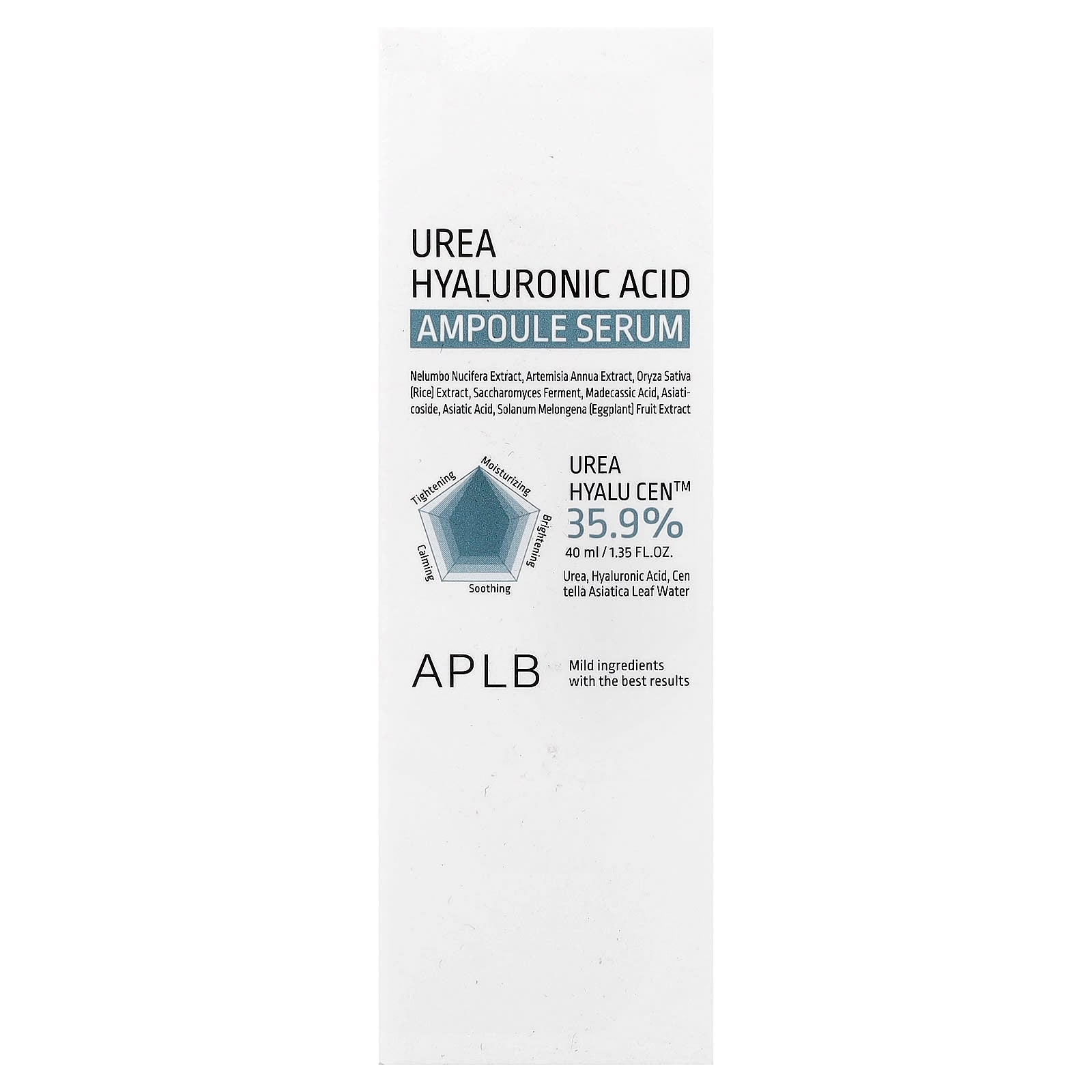 APLB, Urea Hyaluronic Acid Ampoule Serum , 1.35 fl oz (40 ml)