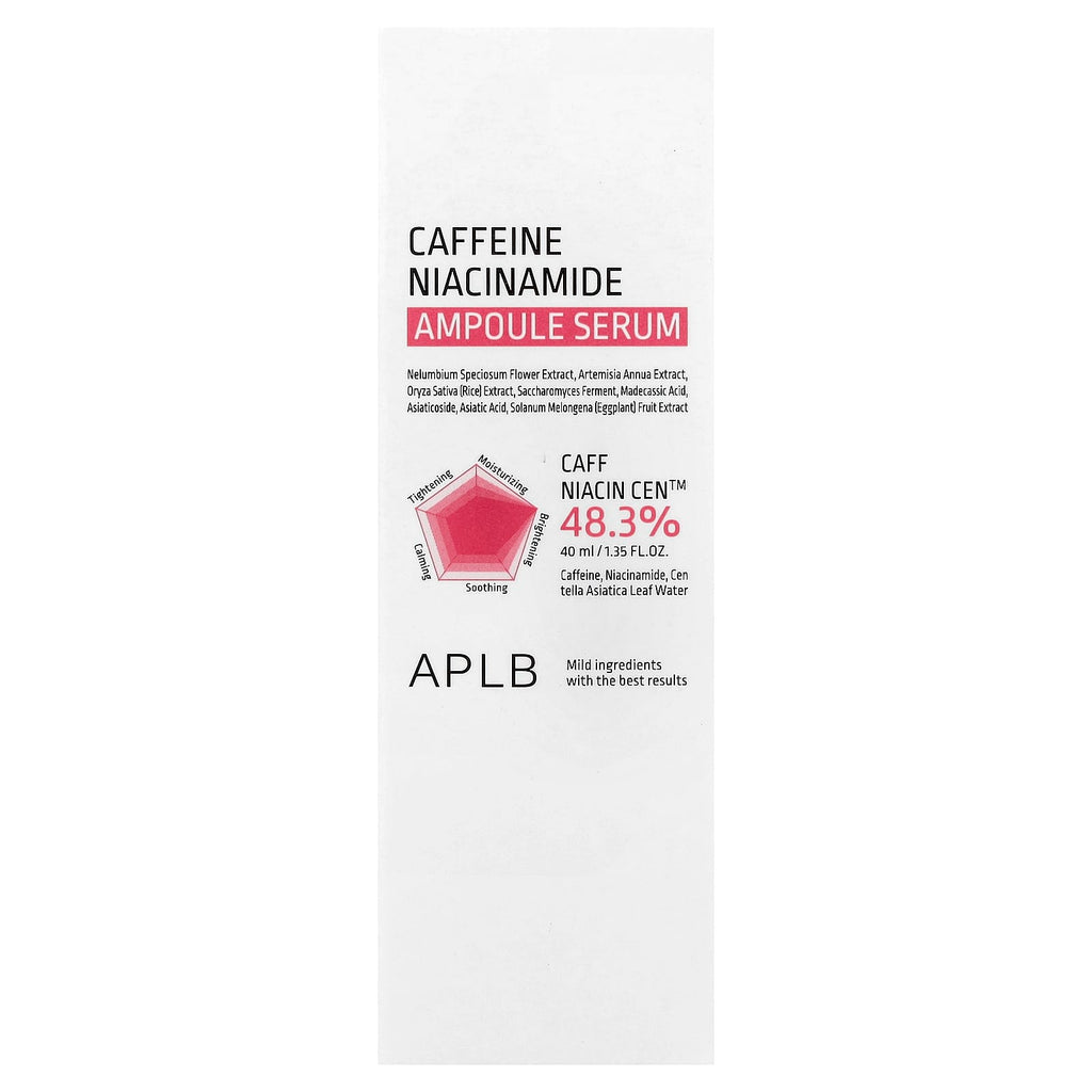 APLB, Caffeine Niacinamide Ampoule Serum , 1.35 fl oz (40 ml)