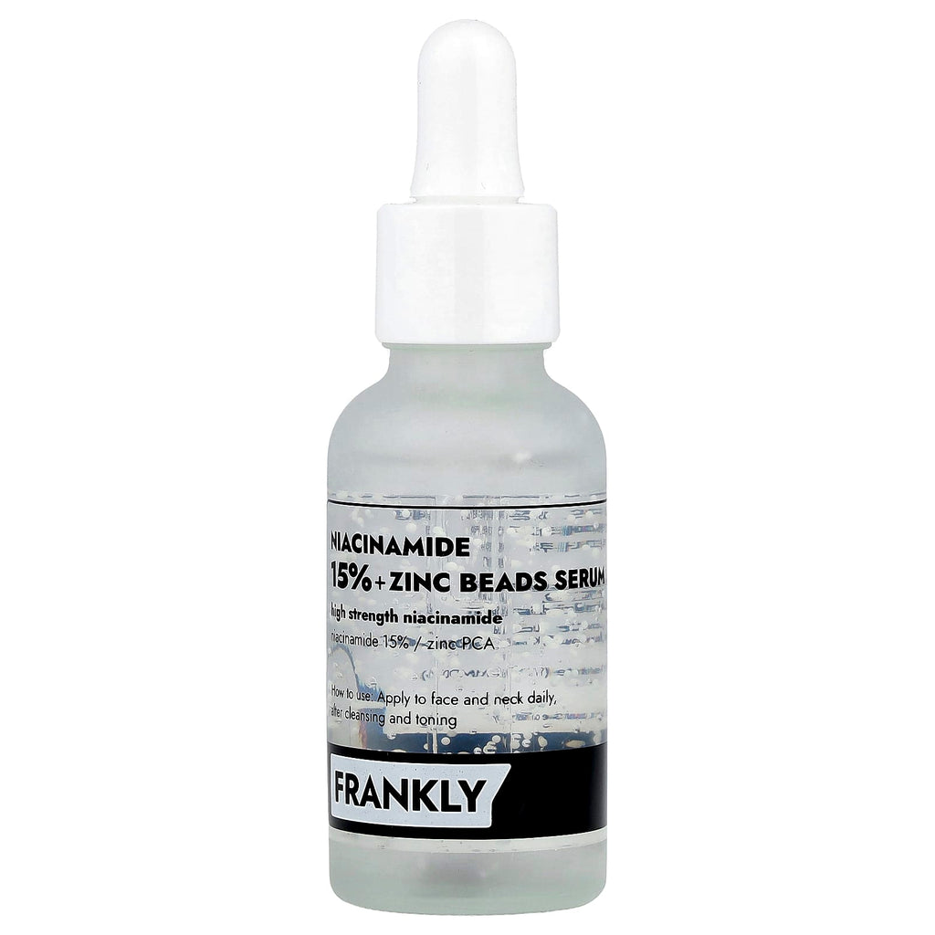 Frankly, Niacinamide 15% + Zinc Beads Serum, 1 fl oz (30 ml)