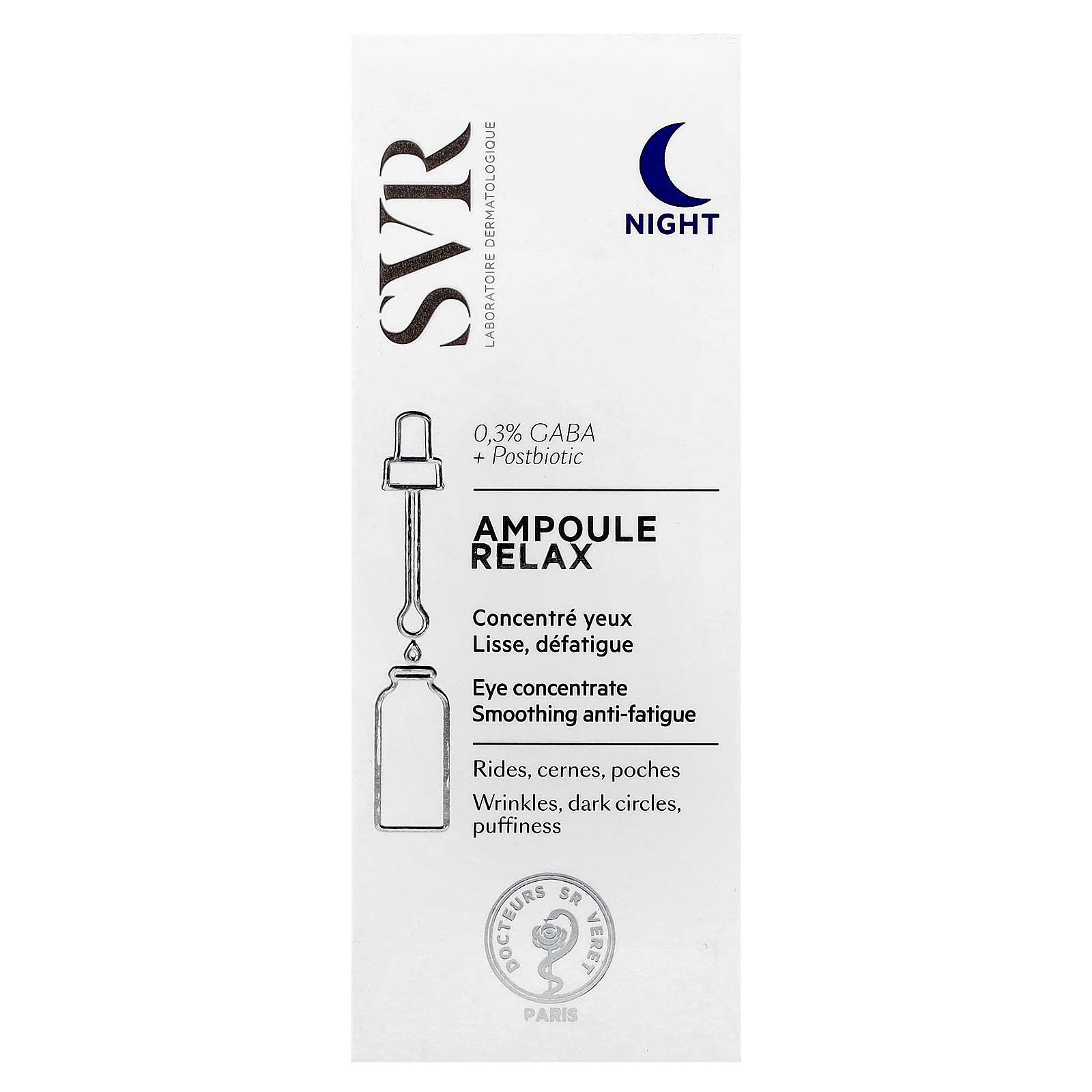 SVR, Ampoule Relax, Night , 0.51 fl oz (15 ml)