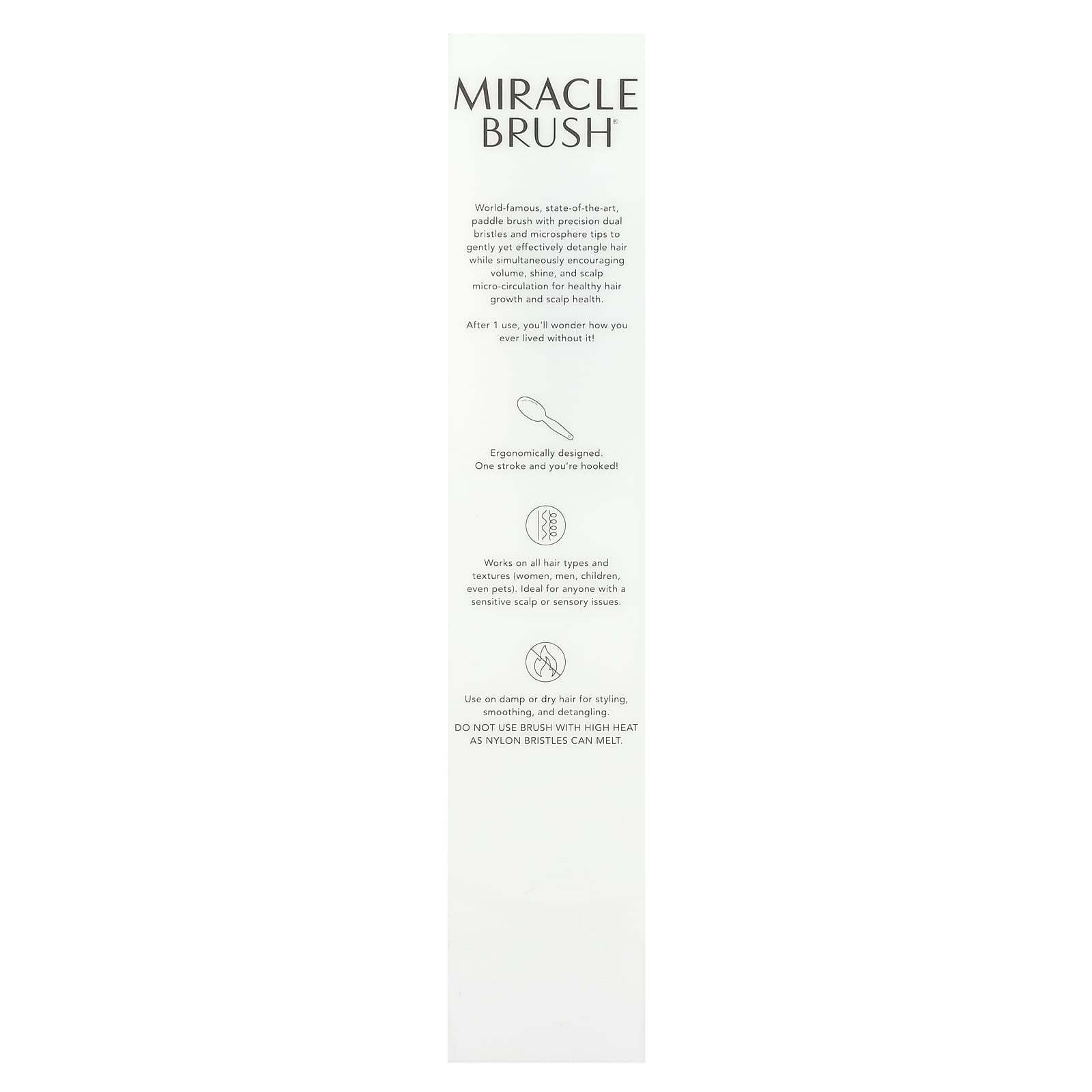 HAIRtamin, Miracle Brush®, 1 Brush