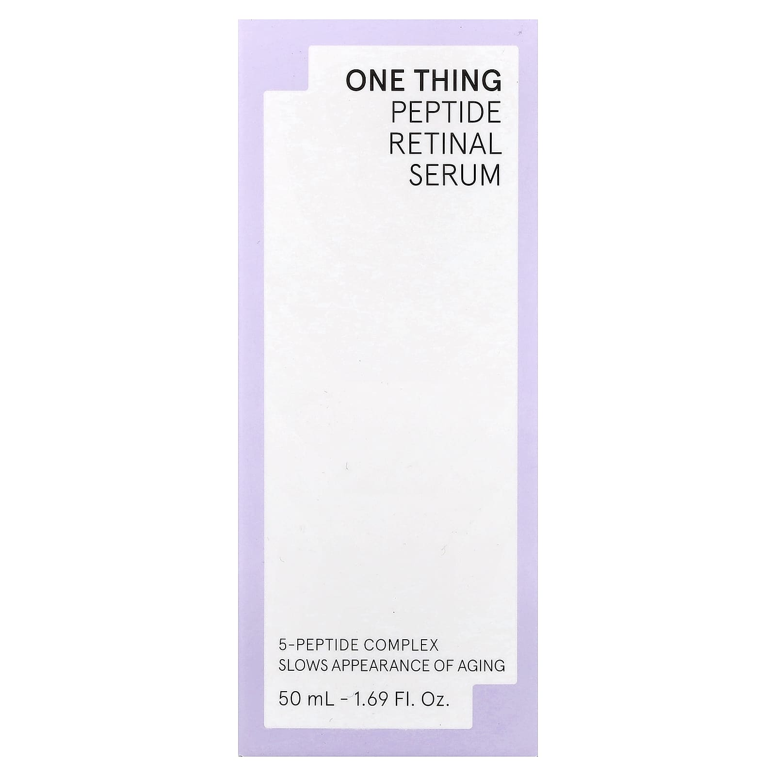 One Thing, Peptide Retinal Serum, 1.69 fl oz (50 ml)