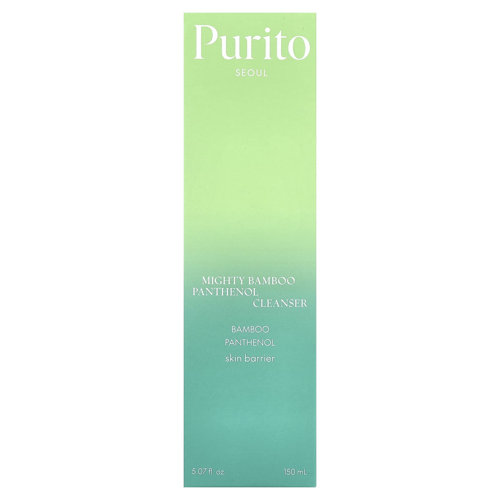 Purito, Mighty Bamboo Panthenol Cleanser, 5.07 fl oz (150 ml)