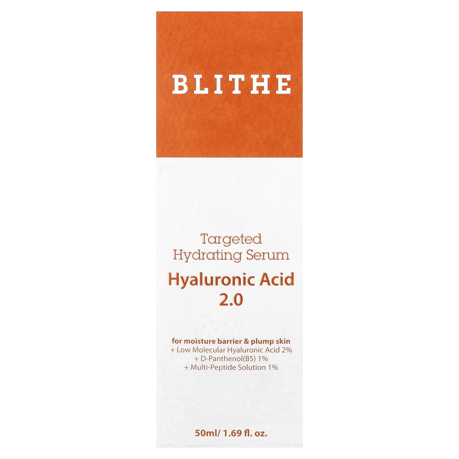 Blithe, Targeted Hydrating Serum, Hyaluronic Acid 2.0, 1.69 fl oz (50 ml)