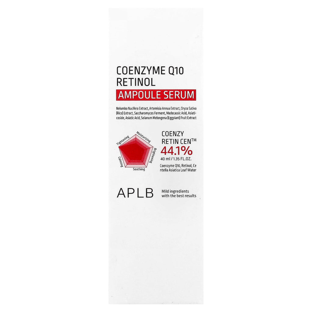 APLB, Coenzyme Q10 Retinol Ampoule Serum , 1.35 fl oz (40 ml)