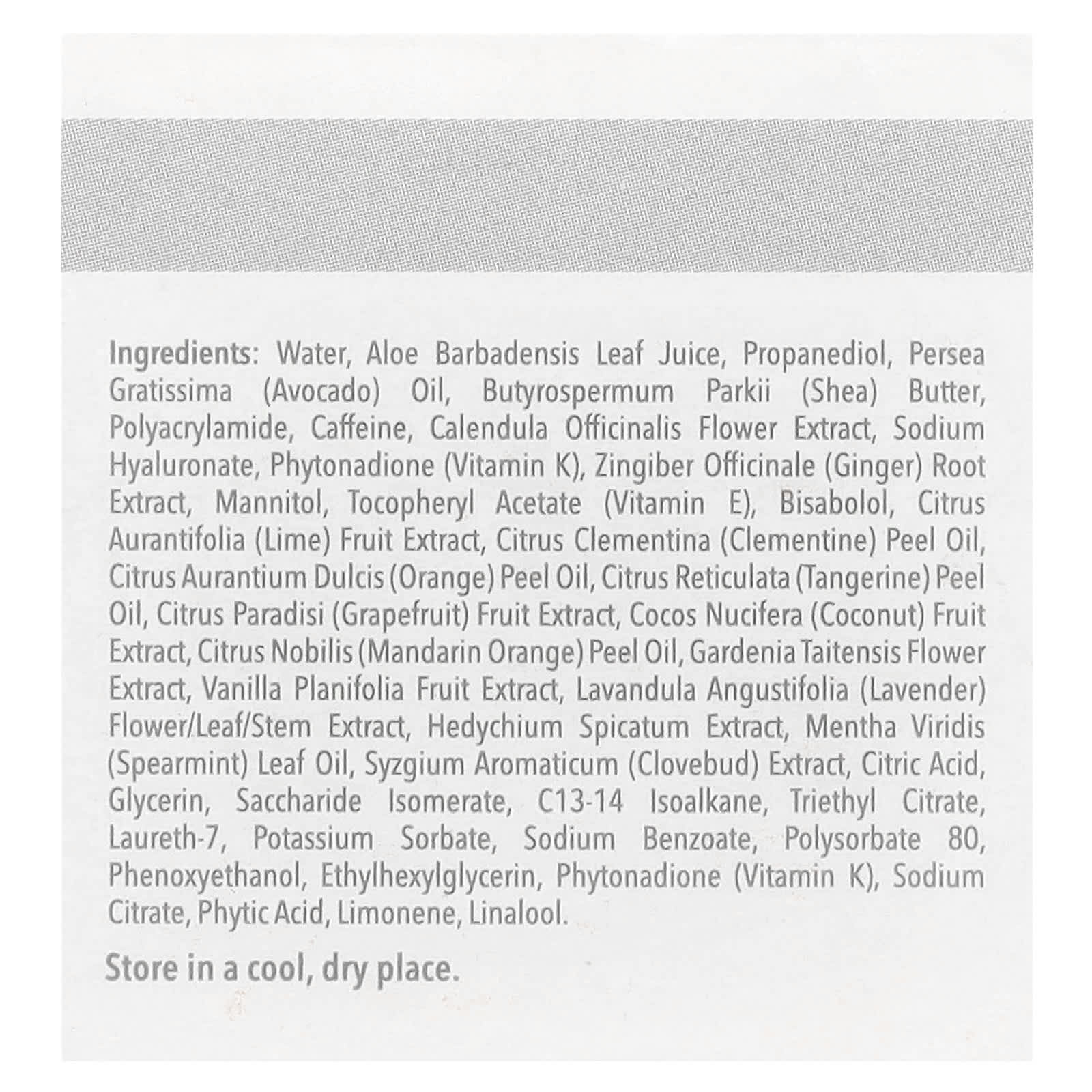 Sympli Beautiful, Soothing Caffeine Hyaluronic Acid Eye Gel, 1 oz (28 g)