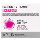 APLB, Exosome Vitamin C EX Cream, 1.86 fl oz (55 ml)