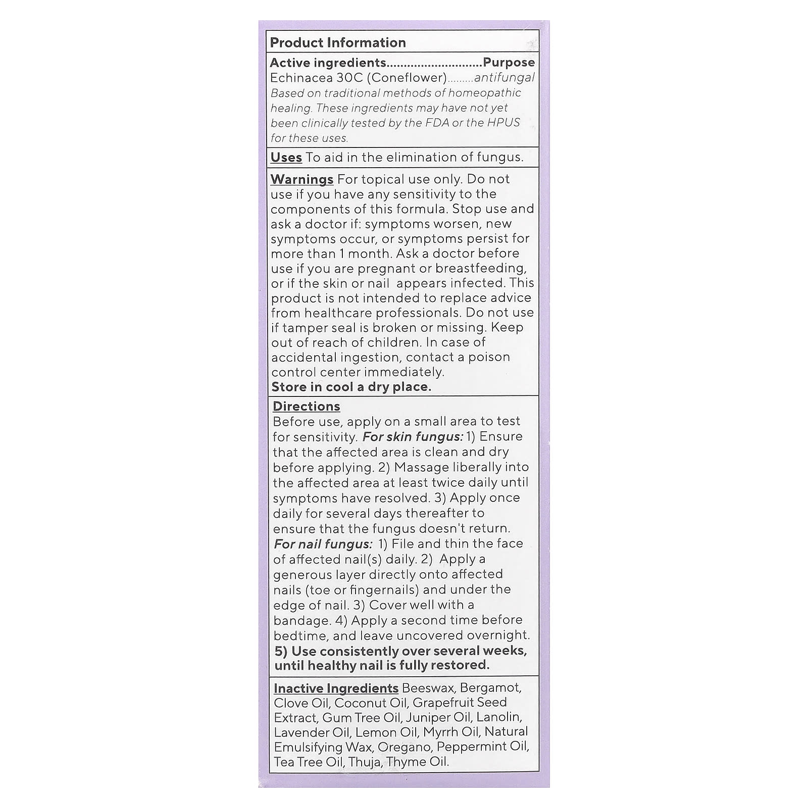 Marie Originals, The Bioactive Skin & Nail Fungus Ointment, 1 oz (28 g)