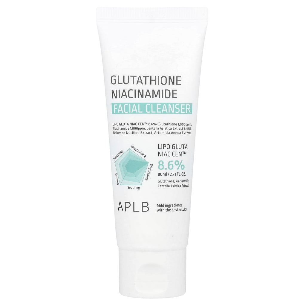 APLB, Glutathione Niacinamide, Facial Cleanser, 2.71 fl oz (80 ml)