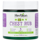 Herbion Naturals, Baby Chest Rub, 3 Months+, 3.53 oz (100 g)