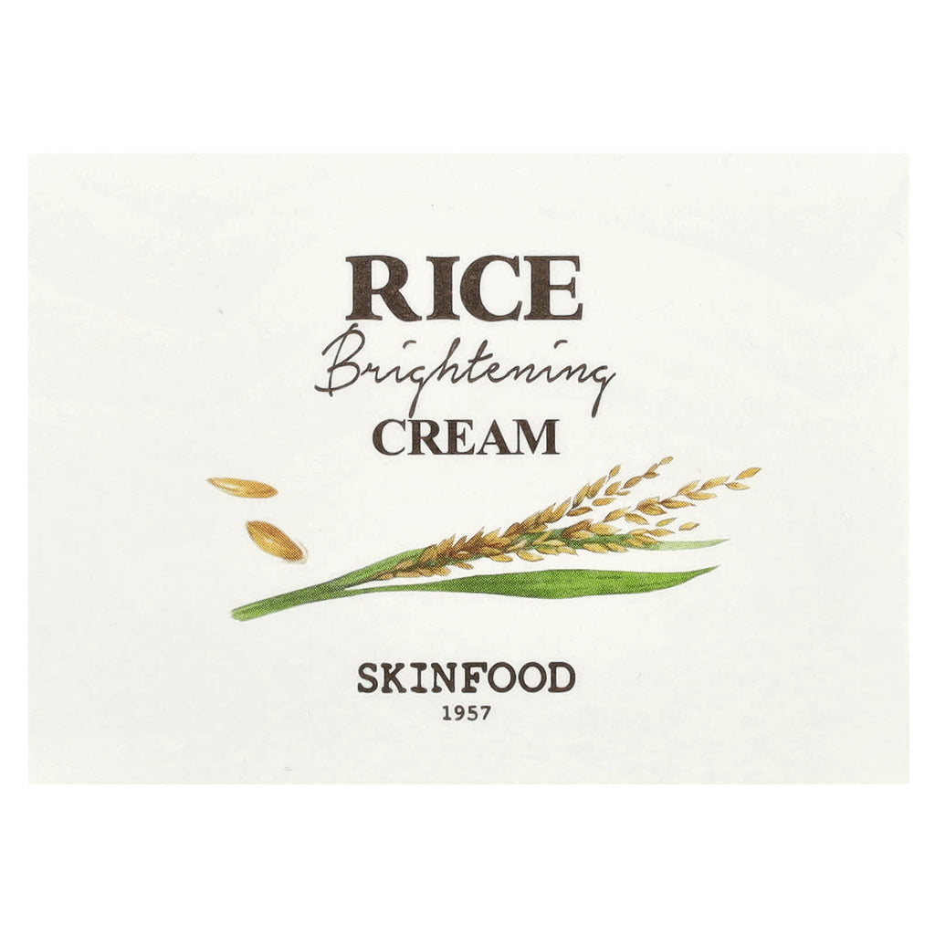 SKINFOOD, Rice Brightening Cream, 2.02 fl oz (60 ml)