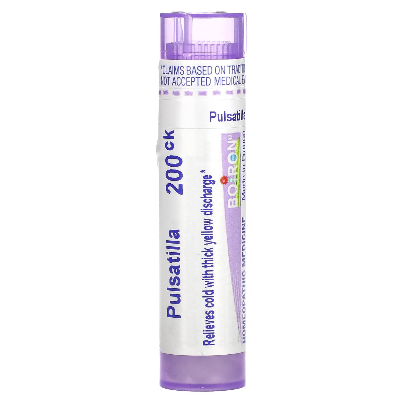 Boiron, Pulsatilla, 200CK, Cold Relief, Approx 80 Pellets