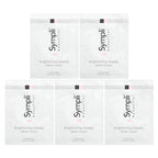 Sympli Beautiful, Brightening Beauty Sheet Mask, 5 Sheet Masks, 0.85 oz (25 ml) Each