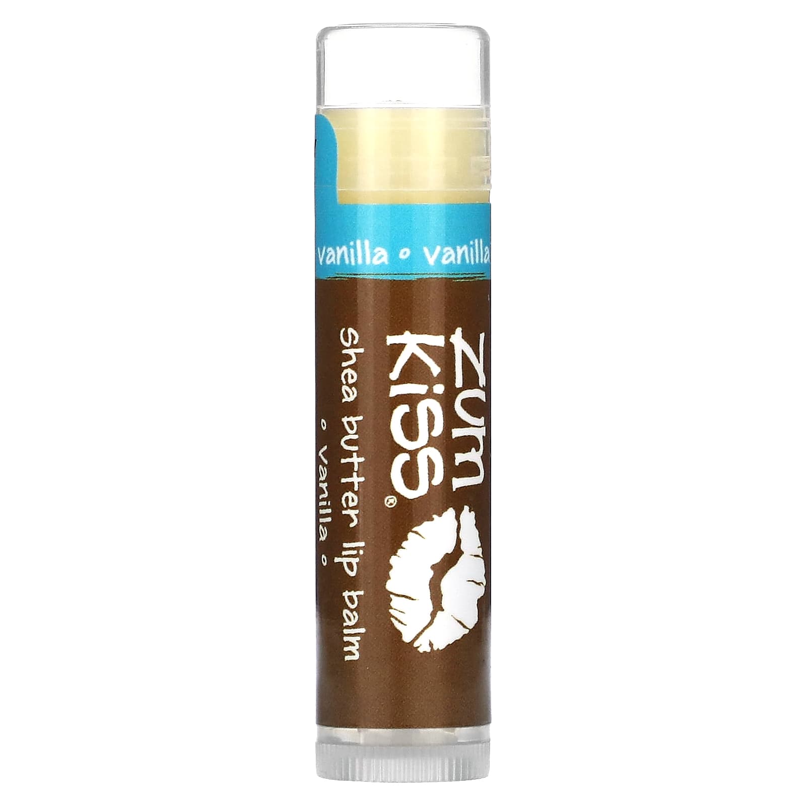 ZUM, Zum Kiss, Shea Butter Lip Balm, Vanilla, 0.15 oz