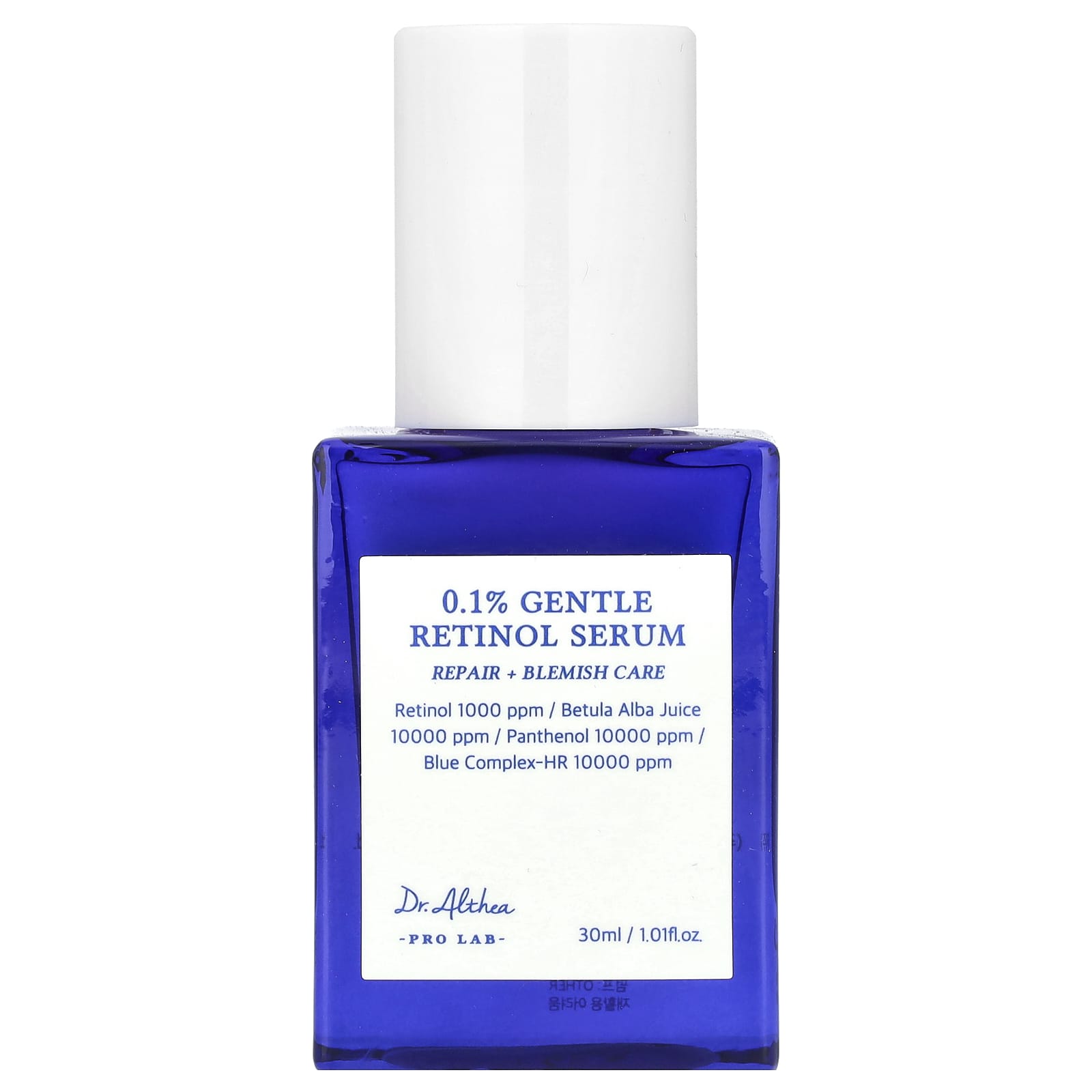 Dr. Althea, 0.1% Gentle Retinol Serum, 1.01 fl oz (30 ml)