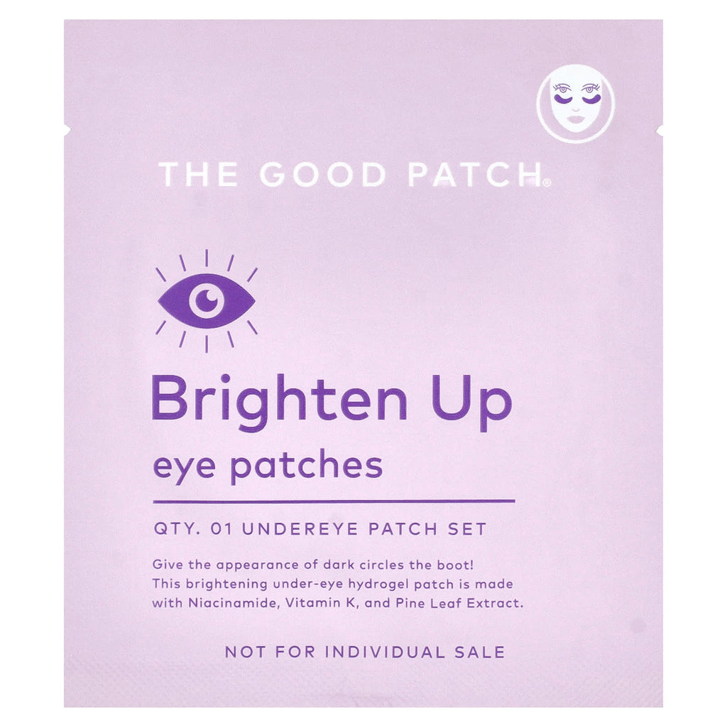 The Good Patch, Brighten Up Eye Patches , 3 Patch Sets