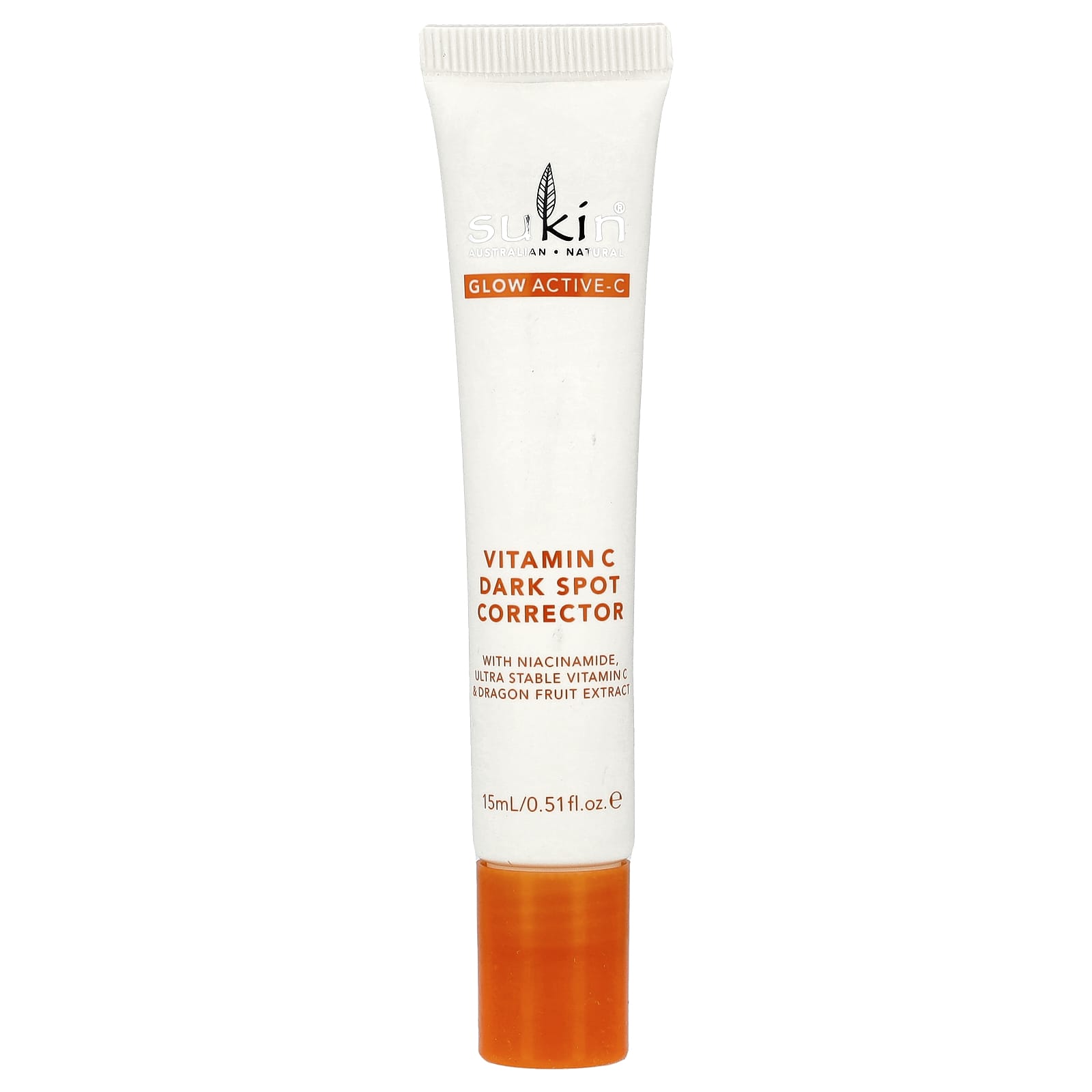 Sukin, Glow Active-C, Vitamin C Dark Spot Corrector, 0.51 fl oz (15 ml)