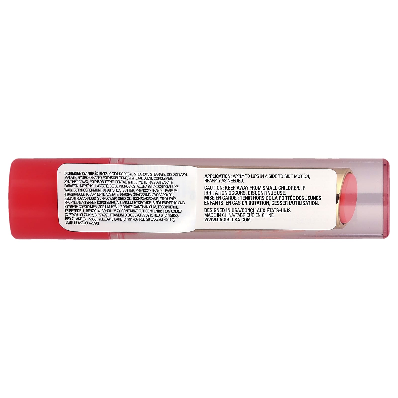 L.A. Girl, Sheer Tint, Lip Balm, GLC601 Sheer Pink, 0.07 oz (2 g)