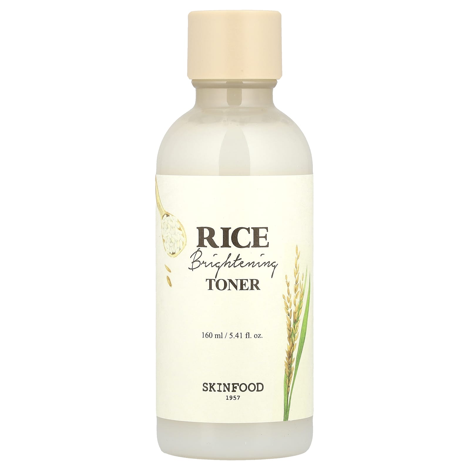 SKINFOOD, Rice Brightening Toner, 5.41 fl oz (160 ml)