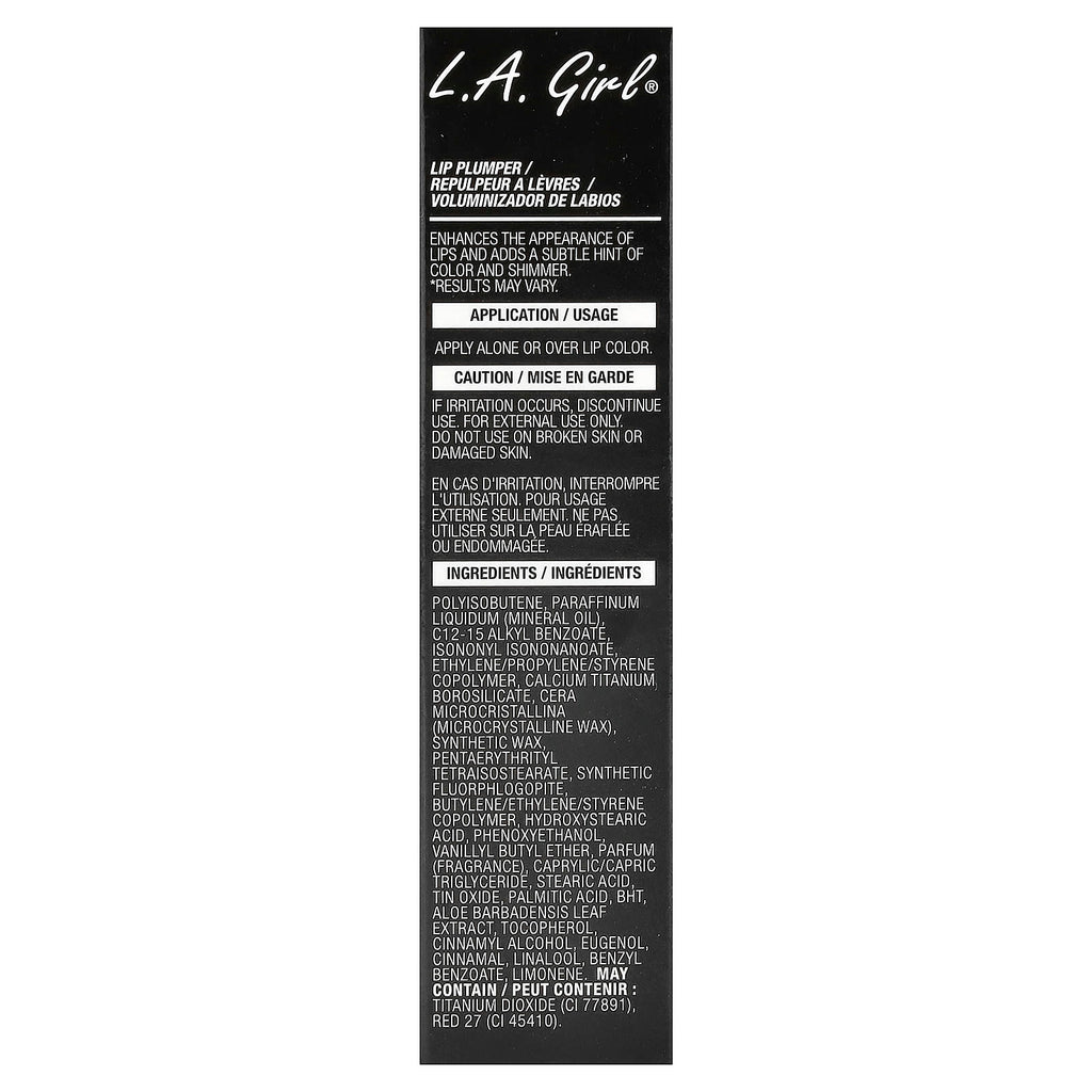 L.A. Girl, Lip Plumper, Mood Gloss, GLP529 Holographic, 0.44 fl oz (13 ml)
