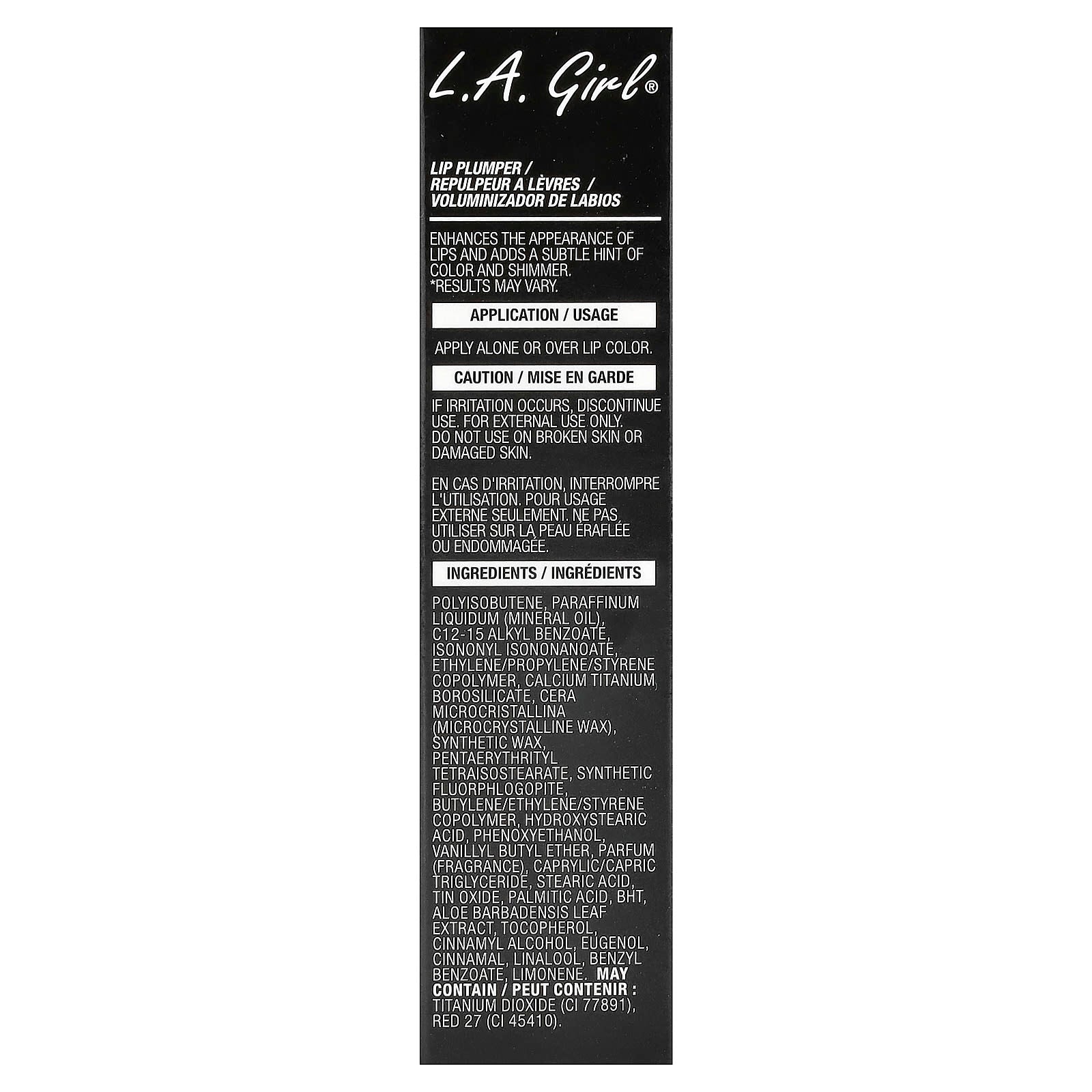 L.A. Girl, Lip Plumper, Mood Gloss, GLP529 Holographic, 0.44 fl oz (13 ml)