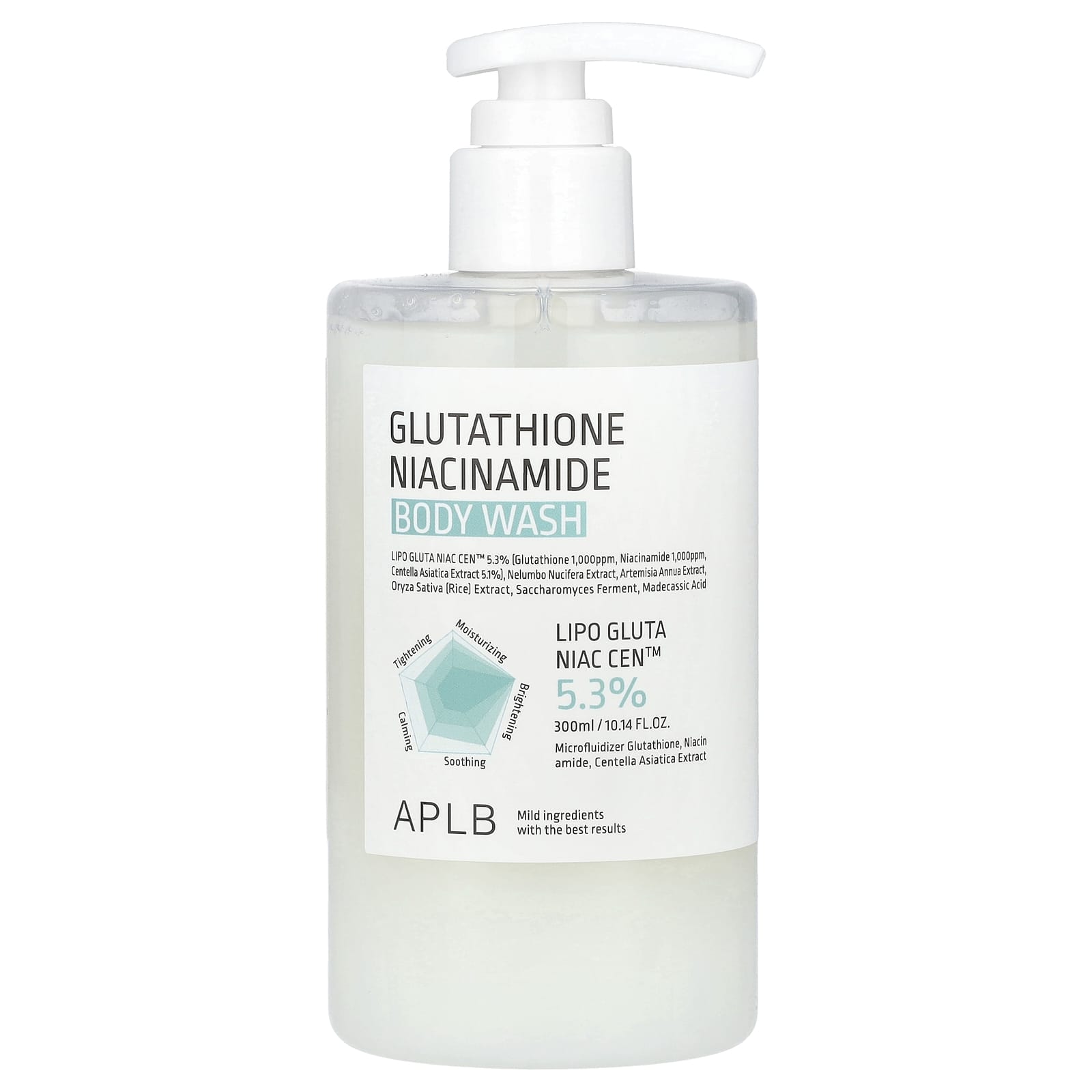 APLB, Glutathione Niacinamide, Body Wash, 10.14 fl oz (300 ml)
