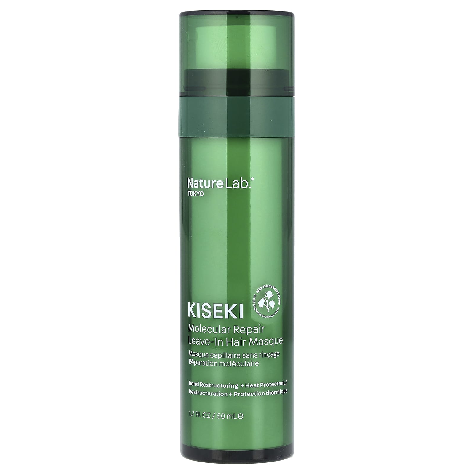 NatureLab Tokyo, Kiseki, Molecular Repair Leave-In Hair Masque, 1.7 fl oz (50 ml)