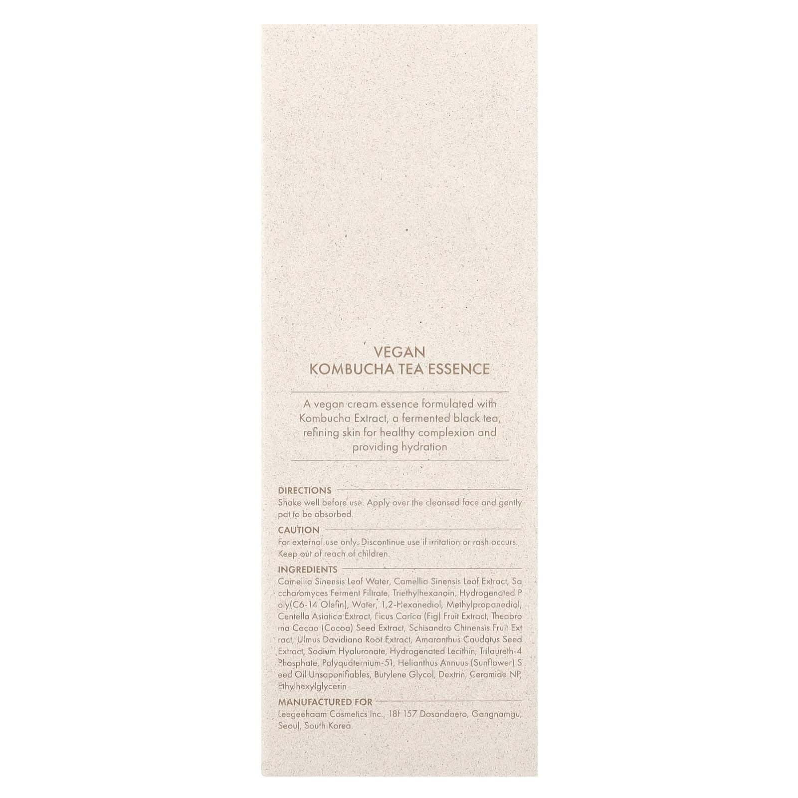 Dr. Ceuracle, Vegan Kombucha Tea Essence, 5.07 fl oz (150 ml)