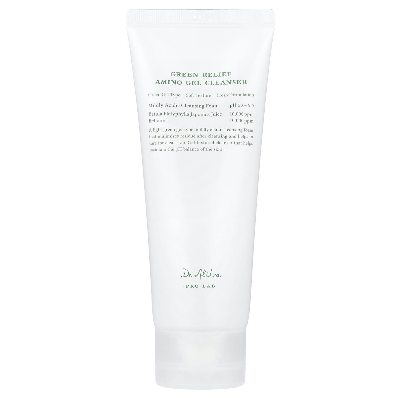 Dr. Althea, Green Relief Amino Gel Cleanser, 3.38 fl oz (100 ml)