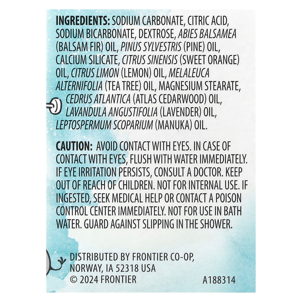 Aura Cacia, Kids, Clearing Shower Steamers, Purifying, 3 Tablets