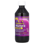 Allegra, Children's Allergy Liquid, 2 Years & Older, Berry, 30 mg, 8 fl oz (240 ml)