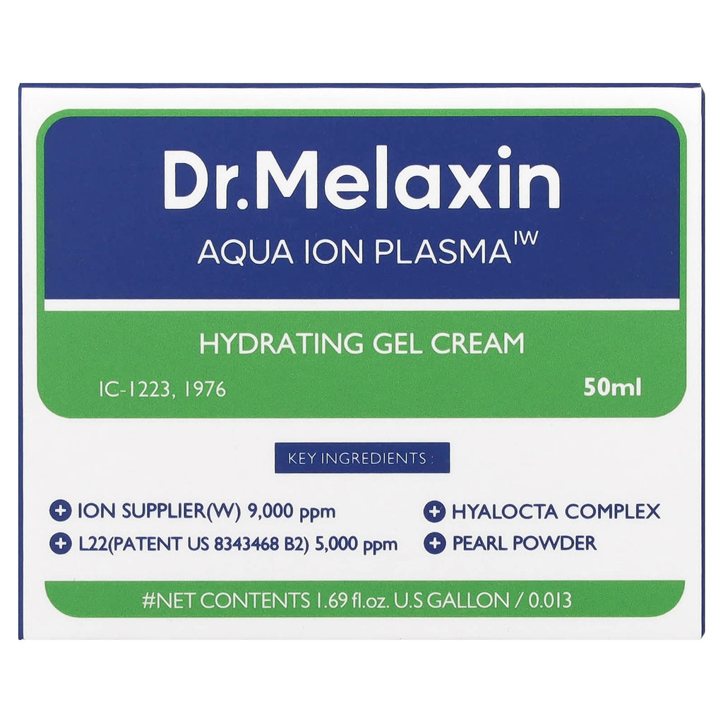 Dr.Melaxin, Aqua Ion Plasma Hydrating Gel Cream, 1.69 fl oz (50 ml)