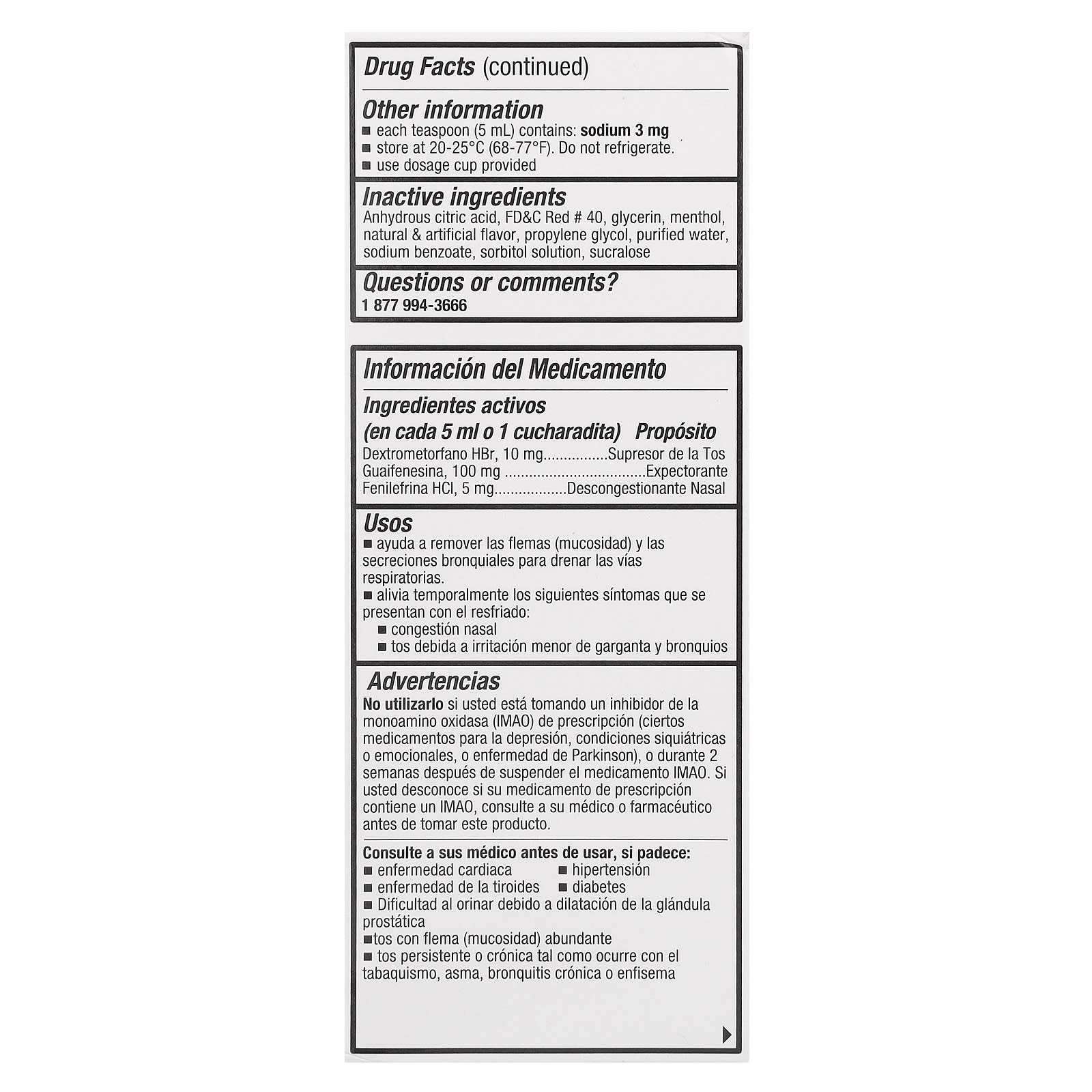 Tukol, Multi-Symptom, Cough & Congestion, Ages 12+, 4 fl oz (118 ml)