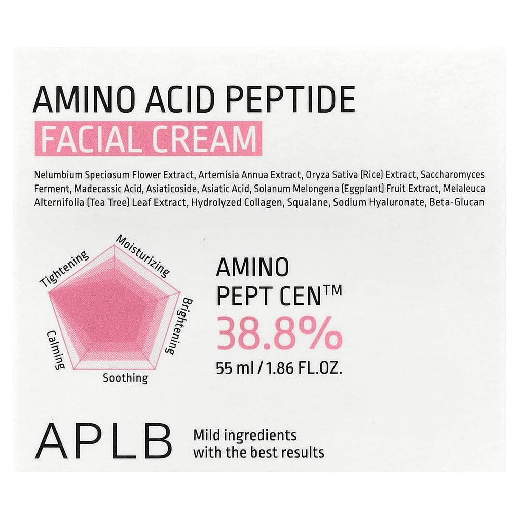 APLB, Amino Acid Peptide Facial Cream, 1.86 fl oz (55 ml)