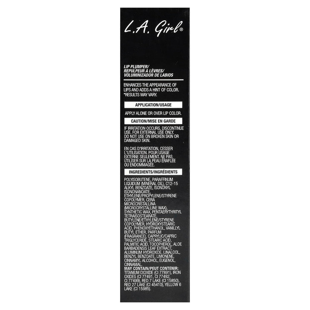 L.A. Girl, Lip Plumper, Mood Gloss, GLP530 Black Cherries, 0.44 fl oz (13 ml)