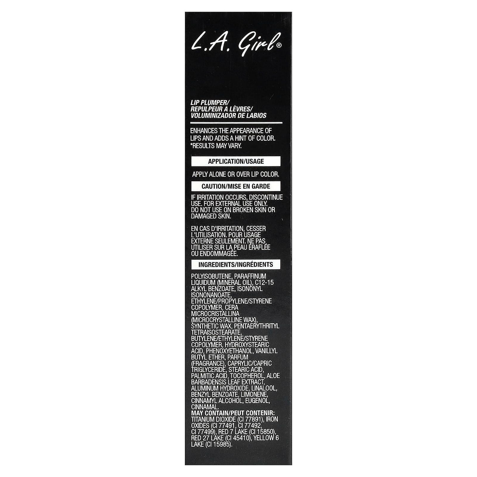 L.A. Girl, Lip Plumper, Mood Gloss, GLP530 Black Cherries, 0.44 fl oz (13 ml)