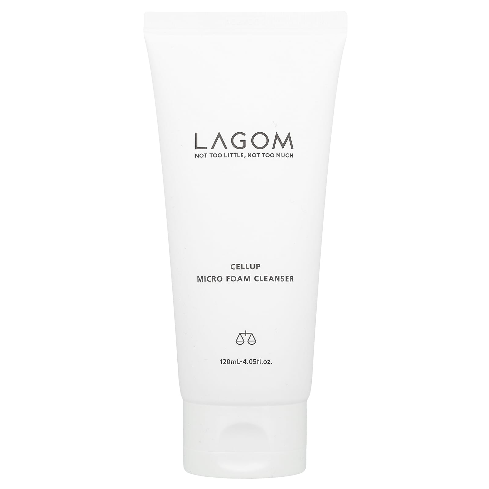 LAGOM, Cellup Micro Foam Cleanser, 4.05 fl oz (120 ml)