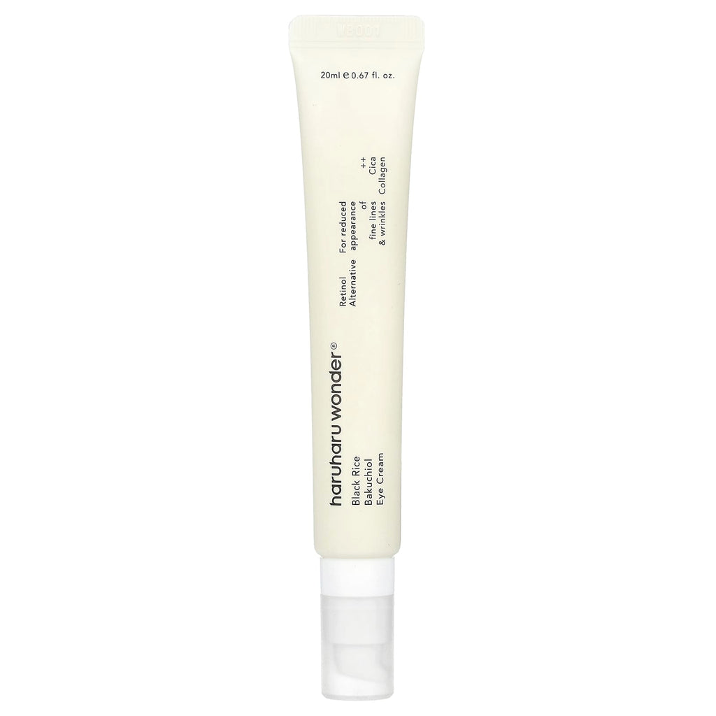 Haruharu, Wonder®, Black Rice Bakuchiol Eye Cream, 0.67 fl oz (20 ml)