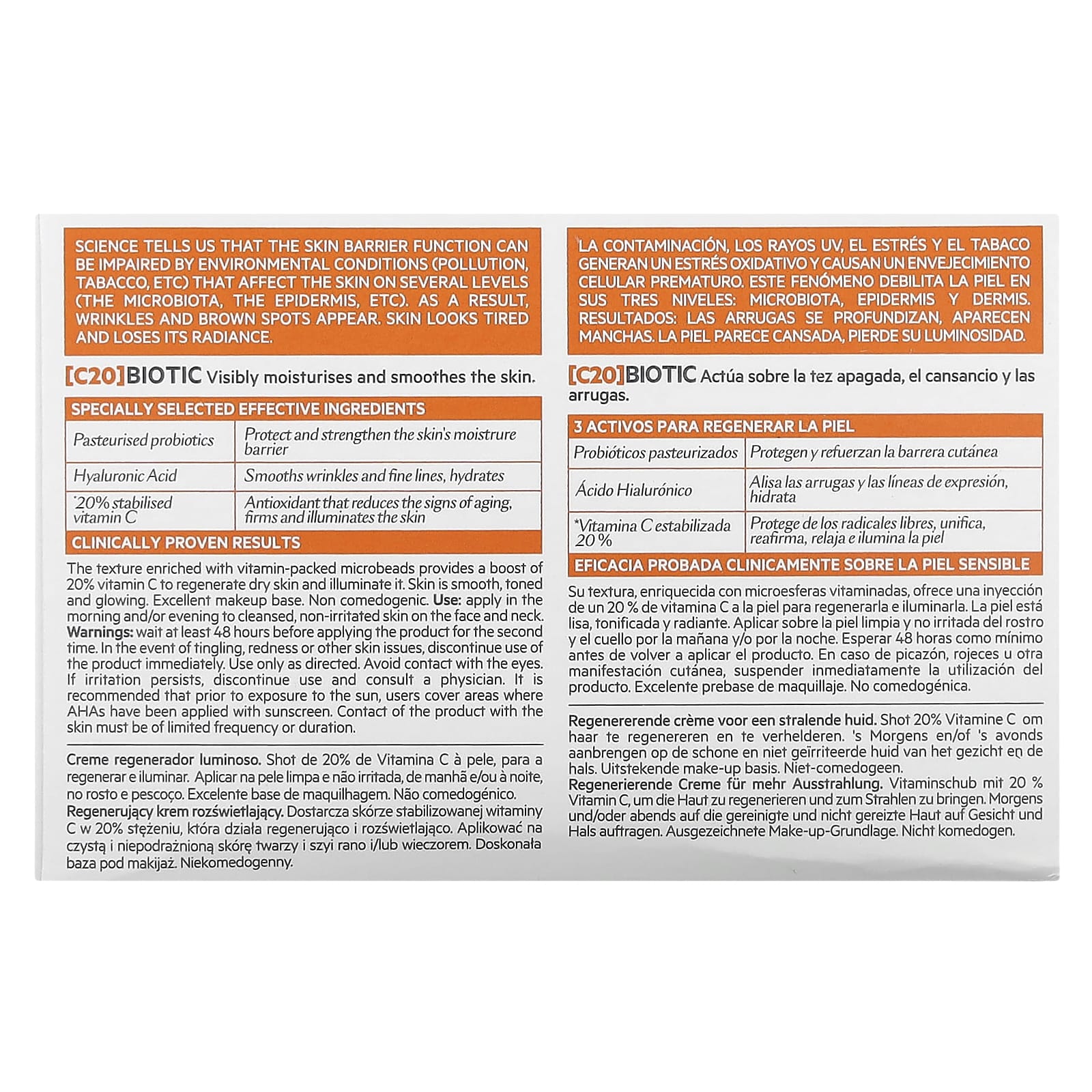 SVR, [C20] Biotic, Regenerating Radiance Cream, 1.7 fl oz (50 ml)